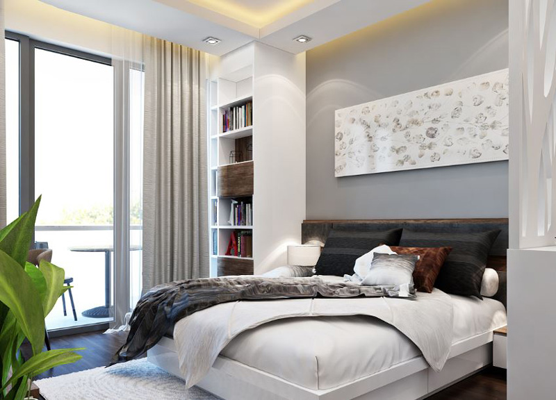 phòng ngủ gần gũi với thiên nhiên