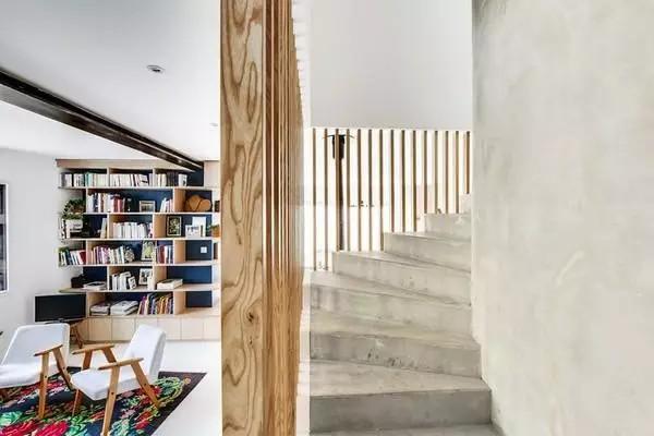 thiet ke nha phong cach bac au voi do go (13)