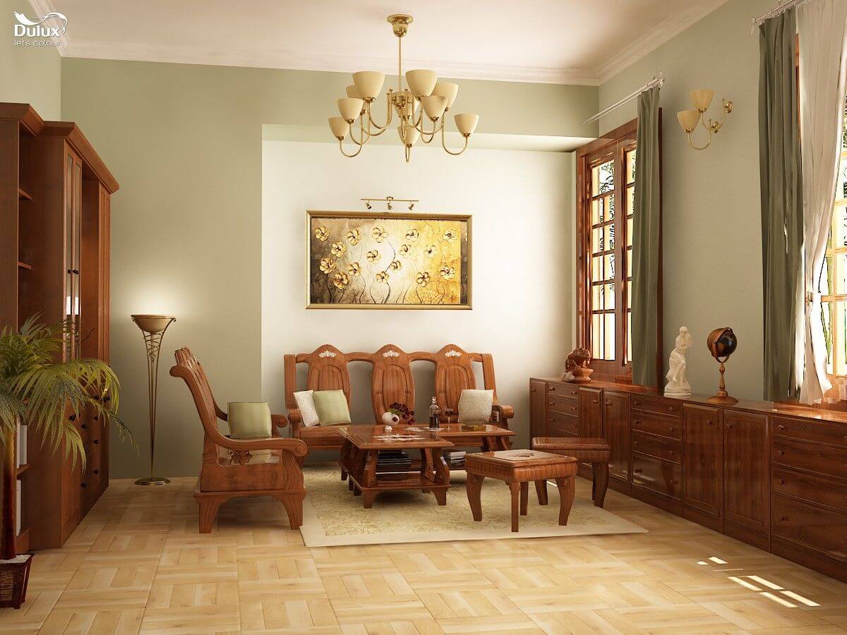 Mách bạn cách thiết kế, trang trí nội thất phòng khách nhà cấp 4