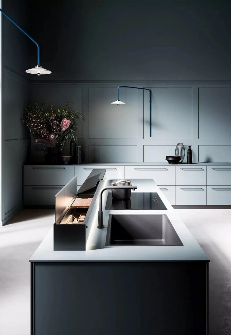 22b12001-05-768x1114-1 Hộp tiện lời giúp bạn che đi không gian bếp hiệu quả. Ảnh: Falmec.