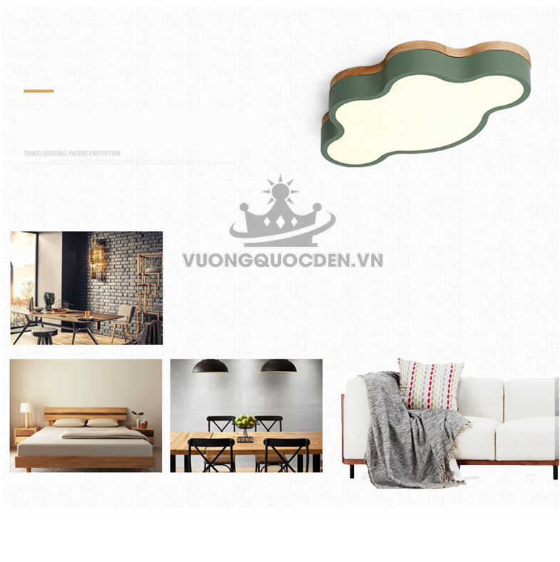 den-op-tran-go-hinh-dam-may20xte20257-3 Có những loại đèn trang trí quán cafe nào phổ biến hiện nay