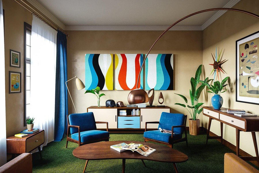 Gợi ý một số mẫu decor nội thất phong cách vintage